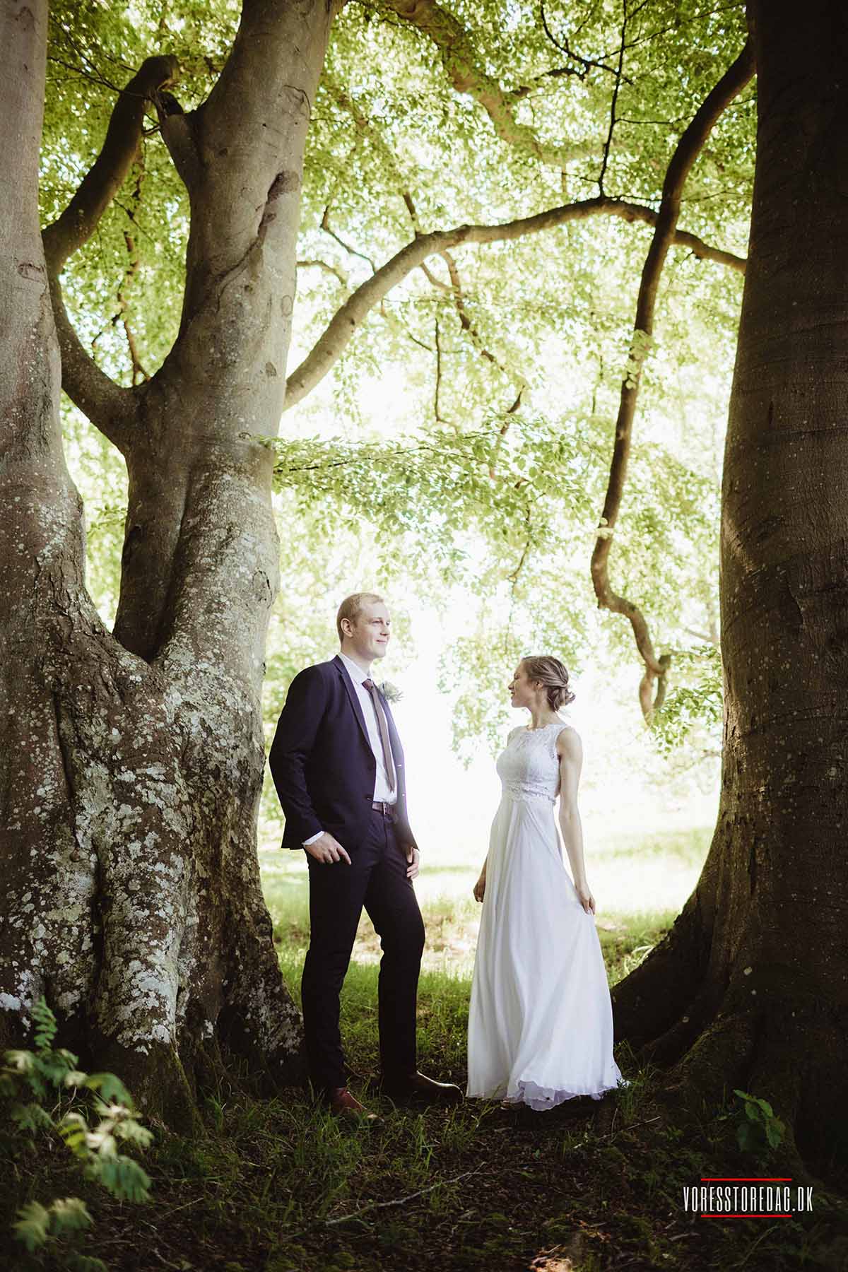 Bryllup med overnatning Østjylland