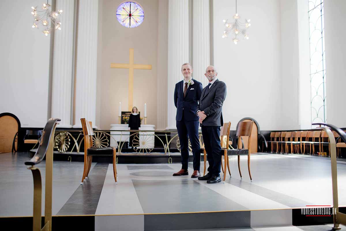 bryllup på Skovmøllen i Aarhus